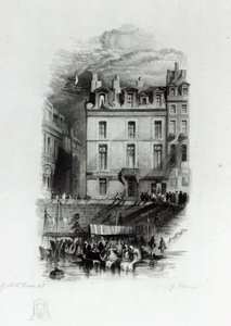 Alloggi di Napoleone sul Quai Conti, 1834-36